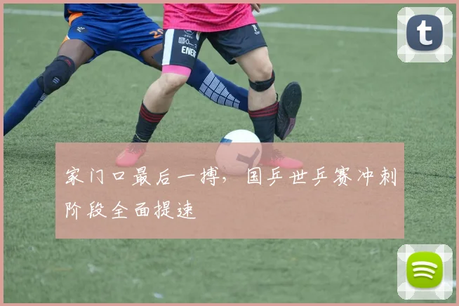 家门口最后一搏，国乒世乒赛冲刺阶段全面提速